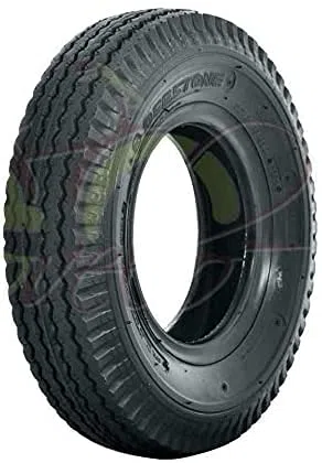 Deestone - Neumático 4.80-8 reforzado 6PR de goma 71J compatible con carro de remolque, remolque de barco