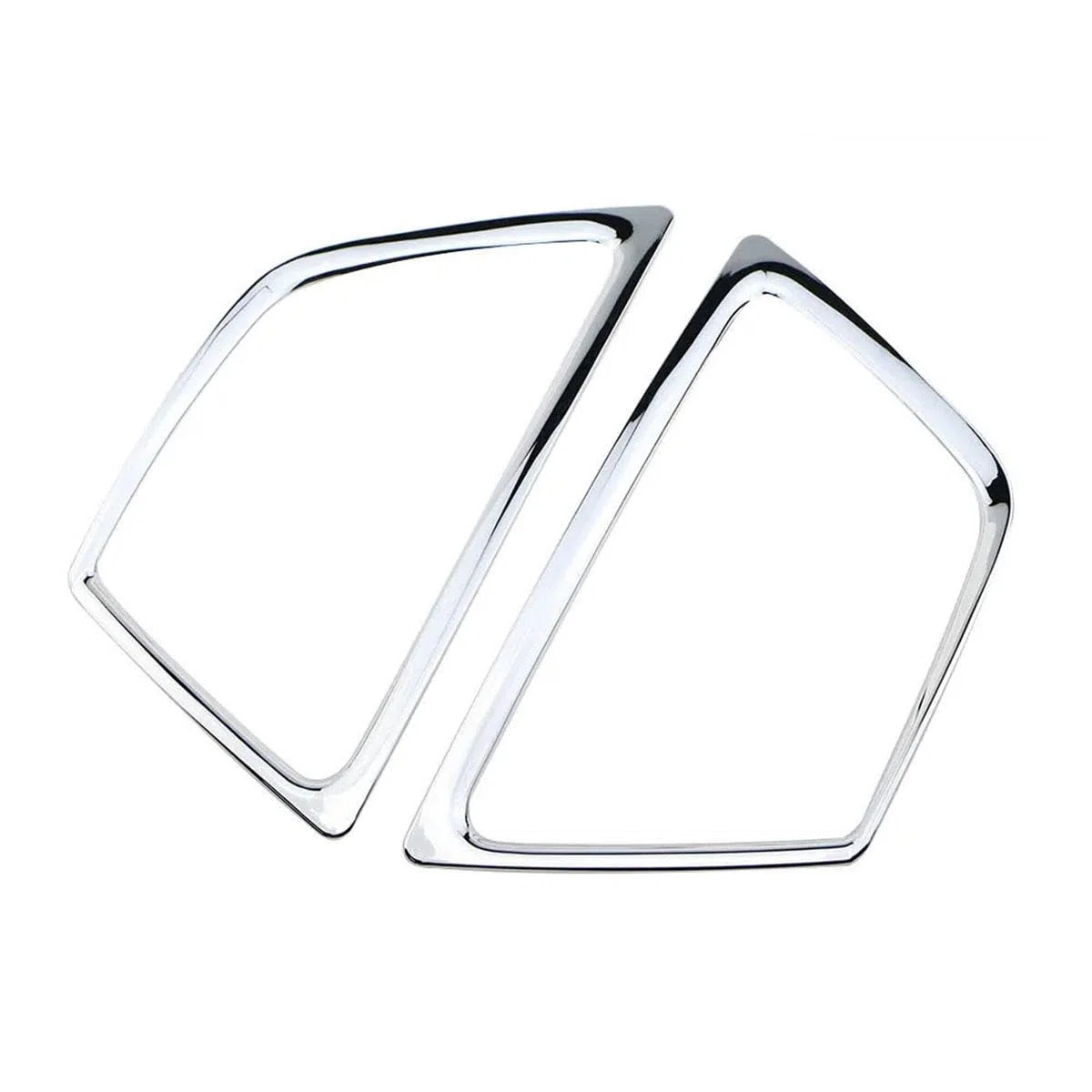 Ajuste para Ford Ecosport 2013-2017, embellecedor de la cubierta de la luz antiniebla del coche, embellecedor del marco de la cubierta de la luz antiniebla delantera ABS del parachoques delantero