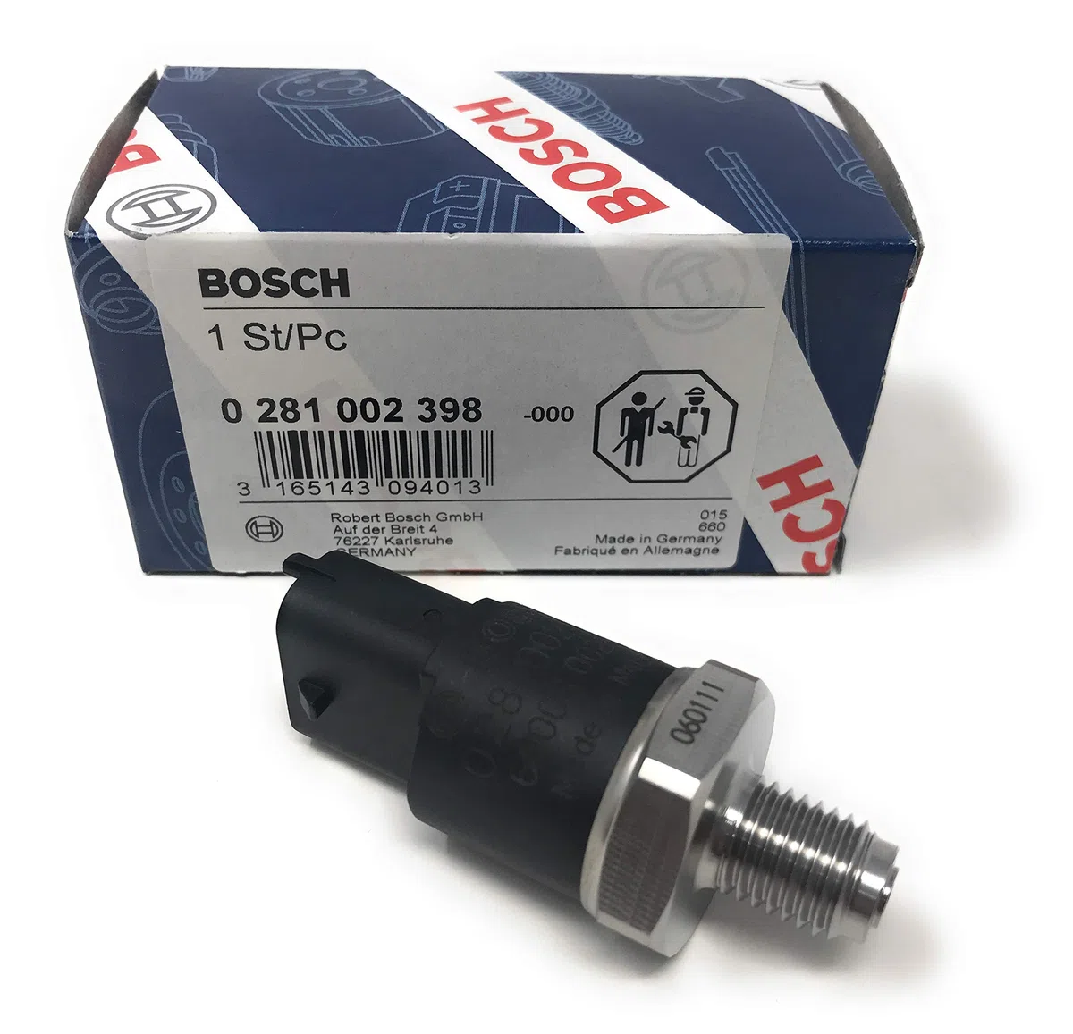 BOSCH Sensor, Kraftstoffdruck 0281002398