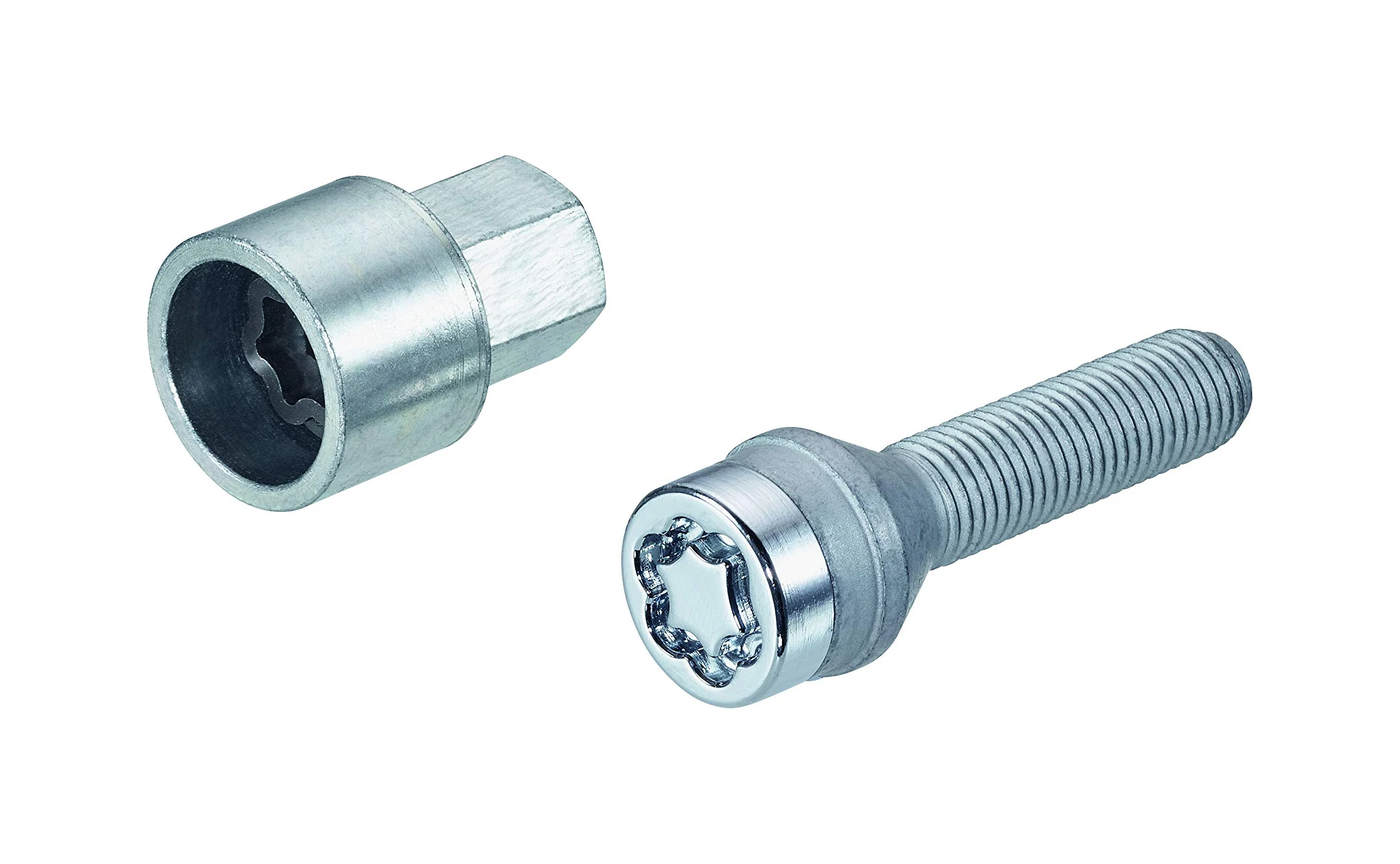 McGard 27183SU Standard - Tornillos antirrobo para rueda (base cónica, M14 x 1,50, longitud del vástago 40,0 mm, SW17)