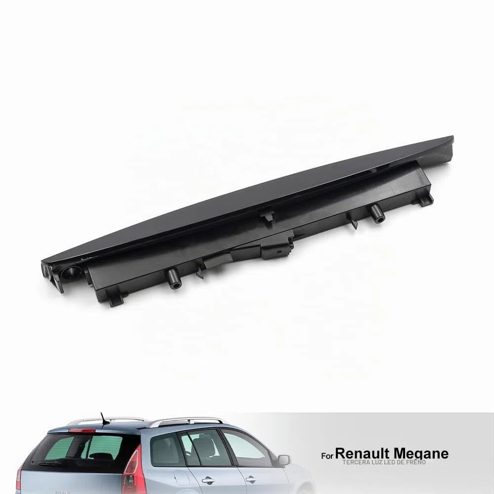 Tercera luz de freno LED roja con lente ahumada para Ren/ault Megane II MK2 Estate, lámpara de parada de montaje alto, OEM #: 8200175538