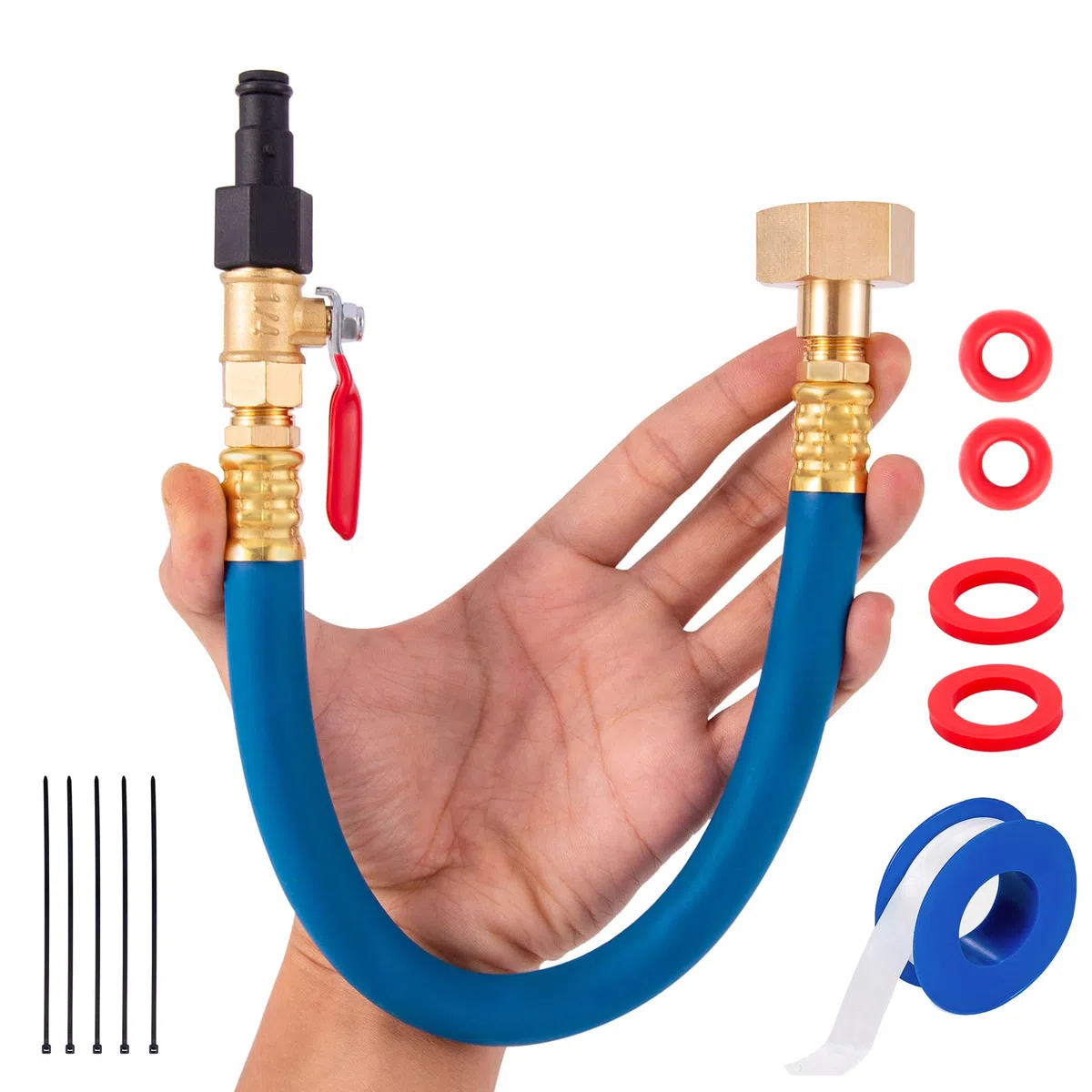 Kit de montaje de manguera de descarga para Yamaha, PWC WaveRunner/Sport Jet Boat Kit de montaje azul compatible con Yamaha, LX VX VXR FXHO VX110 VX Deluxe FX Cruiser Jet Ski GP1800 GP1300 AR190