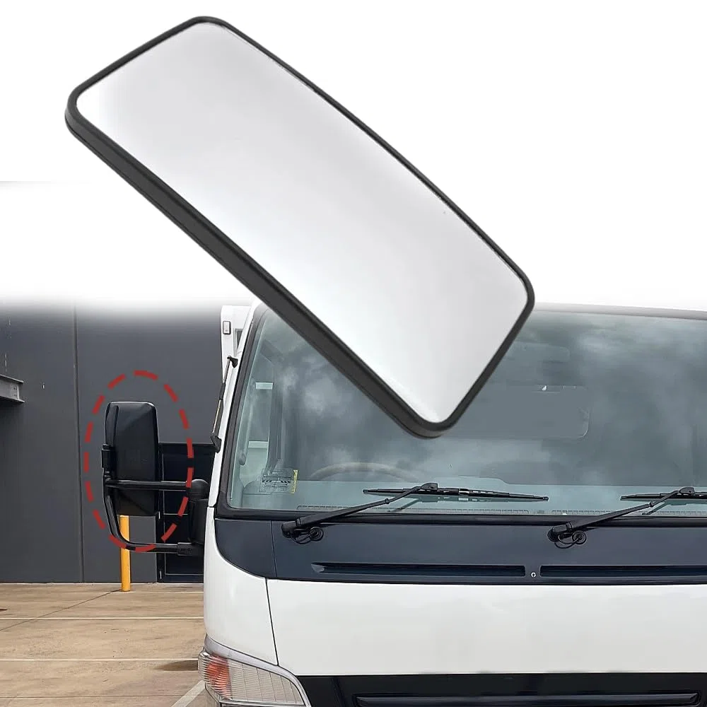 Espejo retrovisor para puntos ciegos Riloer, espejo retrovisor lateral para coche, espejo retrovisor para coche, compatible con Mitsubishi Canter Fuso FE FB FG, Derecha