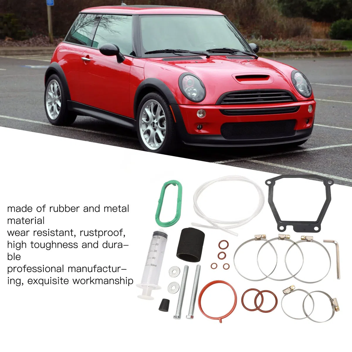 23pcs Kit de servicio sobrealimentador Accesorios de automóviles Reemplazo de S R53 R52 JCW GP