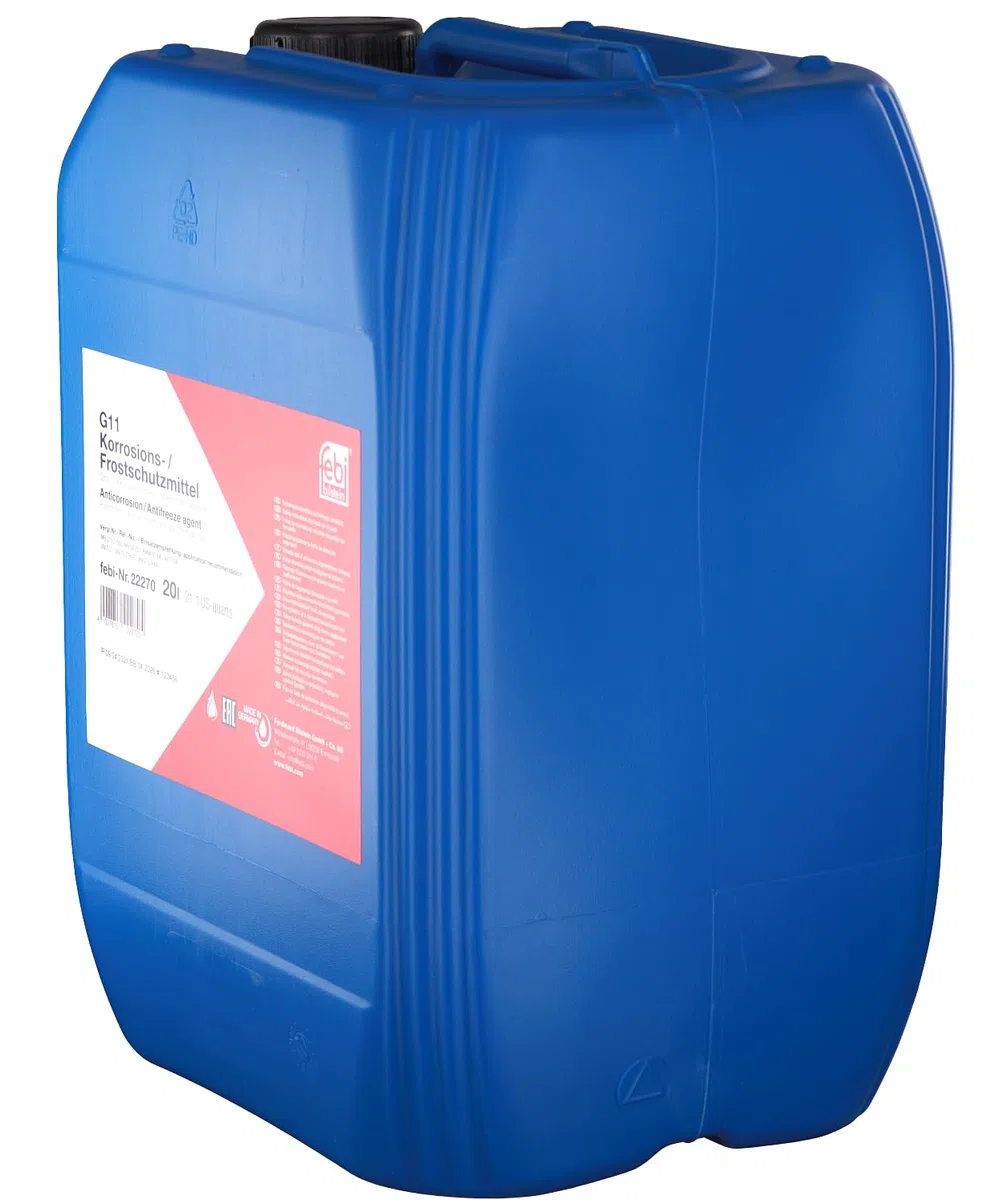 Febi Bilstein 22270 Protección contra Heladas (mediano, Azul, para enfriador), 20 L)