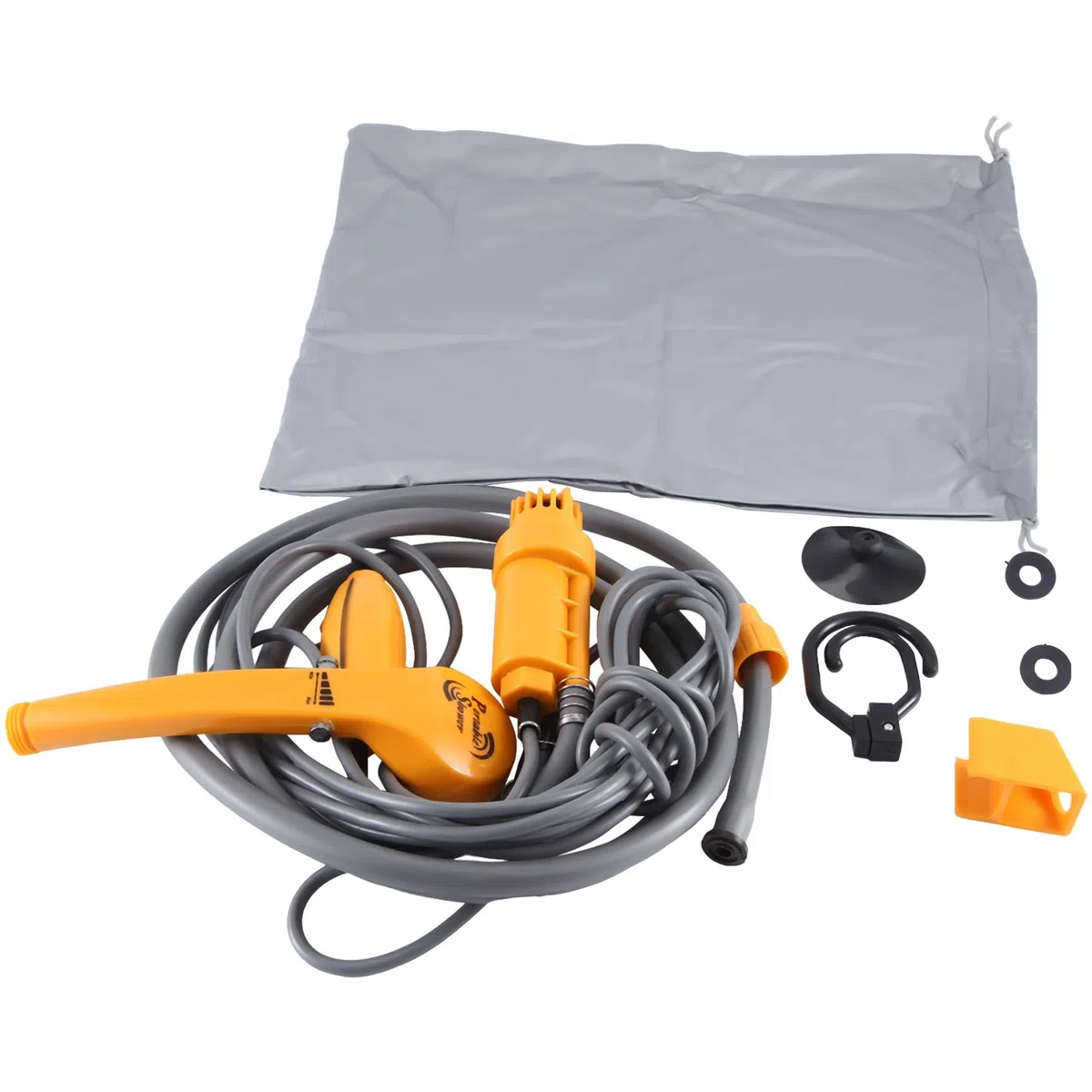 12V Ducha de Coche Universal Lavadora de Coches Herramientas de Limpieza de Ducha de Coche Amarillo