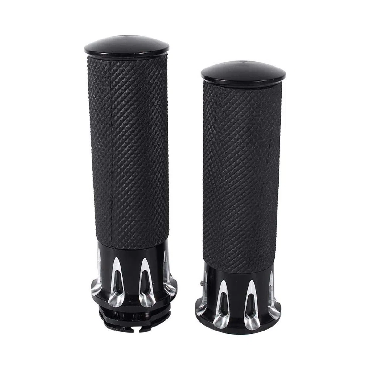Yctze Puños Manillar CNC 1" 25mm para Harley Davidson Sportster XL883 XL1200 48 2004-2015 - Moto Custom