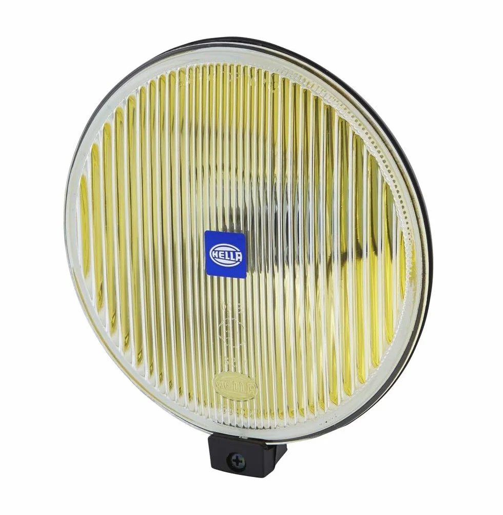 HELLA 1N4 005 750-641 Halógena-Faro antiniebla - Comet 500 - 12V - redondo - montaje exterior - Tulipa amarilla - Color de tulipa: amarillo - derecha/izquierda