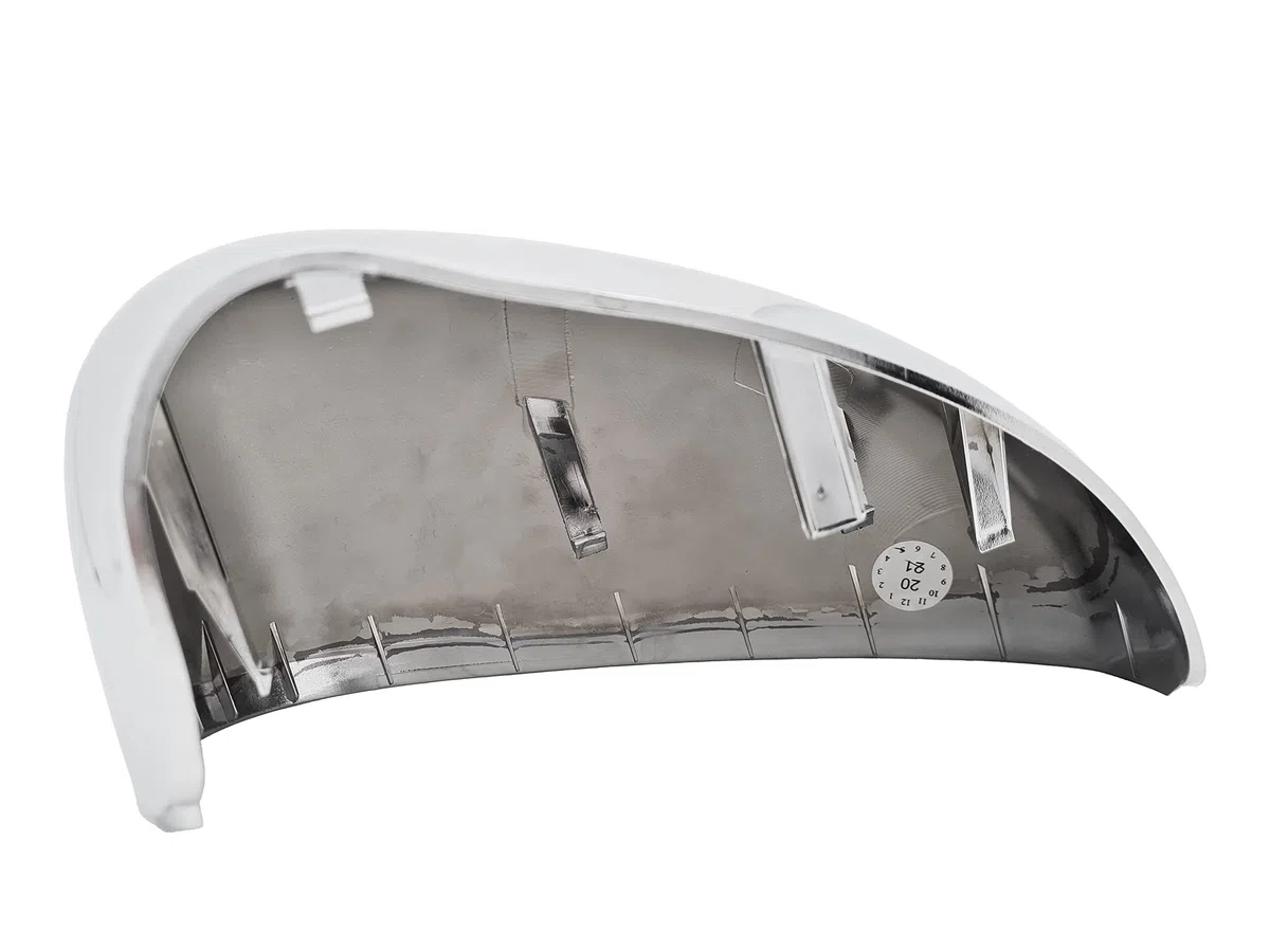BSSTORE 89830 Carcasa de Espejo Retrovisor Cromada por 500 a Partir de 2007> (Izquierda - Lado del Conductor)
