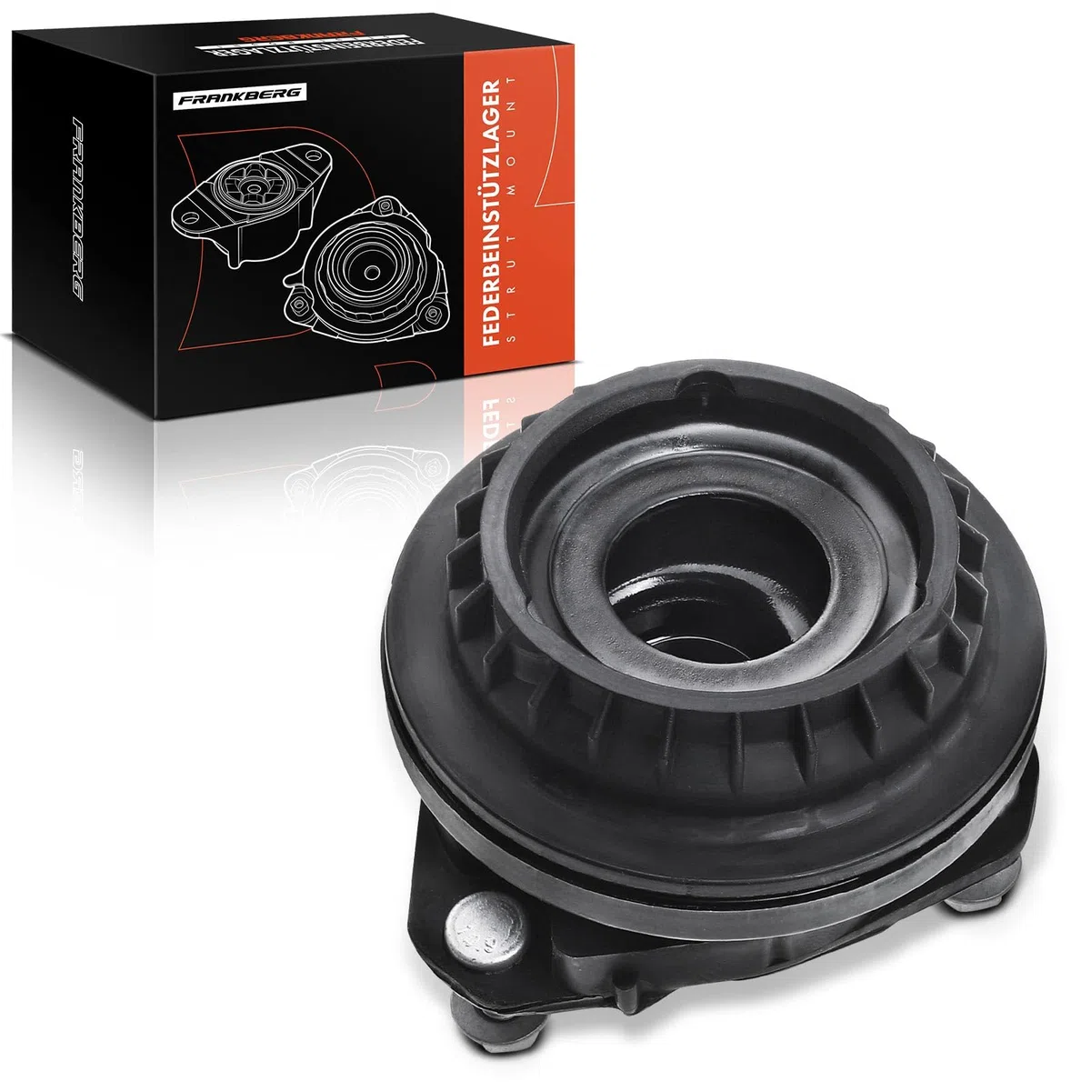 Frankberg Cojinete de soporte del eje delantero izquierdo y derecho compatible con Tourneo Connect 1.8L 2002-2013 Transit Connect P65 P70 P80 1.8L 2002-2013 Replace# 98AG3K155AF