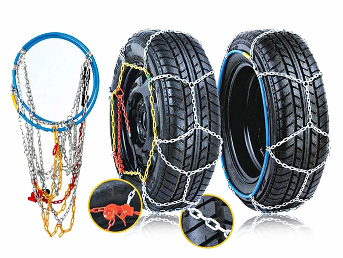 Cadenas de nieve 195/55R16 195/60R16, 205/50R16,215/45R16,215/50R16,225/40R16,225/45R16,185/60R17,205/45R17,205/50R17,215/40R17,215/45R17,225/40R17