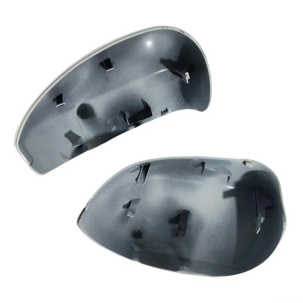 Carcasa para espejo retrovisor exterior, color blanco, compatible con FIAT 500 2007-2023 500C Grande Punto para EVO ABS Plástico Pieza de repuesto izquierda derecha