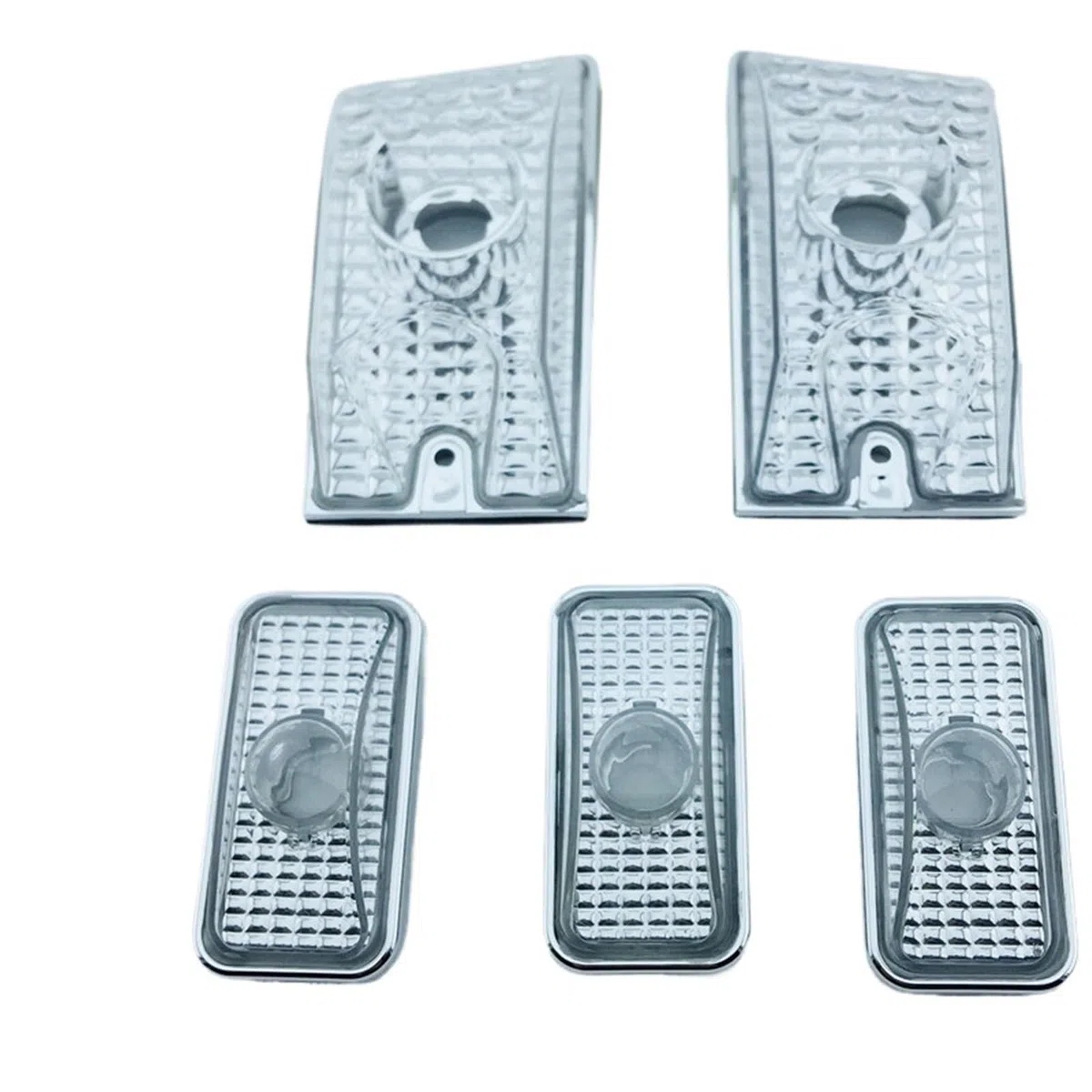 Genérico SustitucióN Luces Techo Cabina Juego De 5 Luces Posición For Cabina, Advertencia For Techo Superior, Uso Apto Para Hummer H2 SUV SUT 2003-2009, Accesorios For Coche(White)