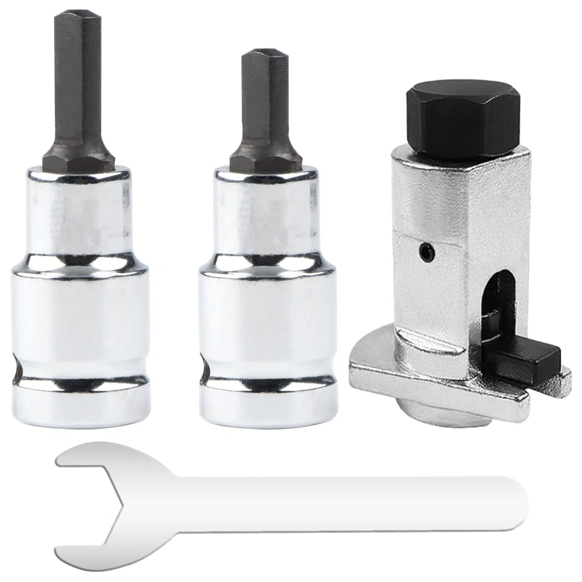 4 Piezas Esparcidor Caja de Rodamientos de Rueda, Separador de Puntal de Suspensión, Herramienta Extracción Amortiguadores Hidráulicos, para la Extracción de Pilares y Reparación de 5,0-11,5 mm