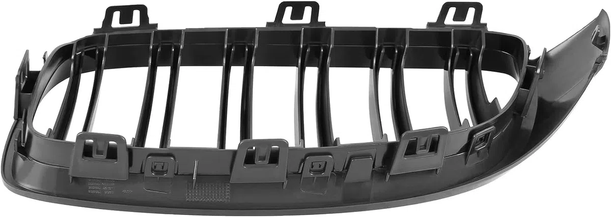 Parrilla de enfriamiento negra brillante para Serie 4 F32 F33 F36 F80 F82 2014-2019 Nieren Doble Barra Parrilla frontal