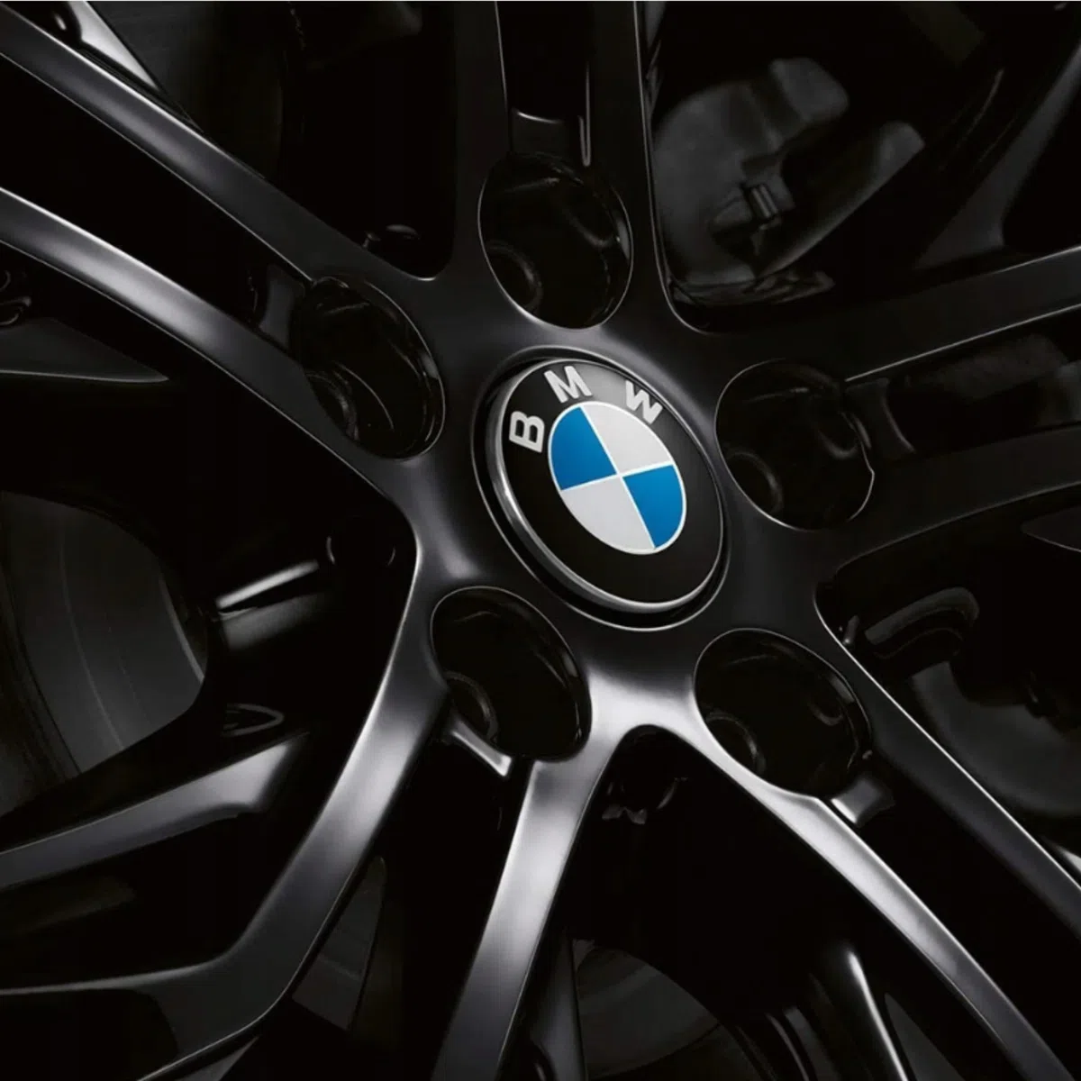 4 BMW OEM rueda tapacubos emblema adhesivo 70 mm