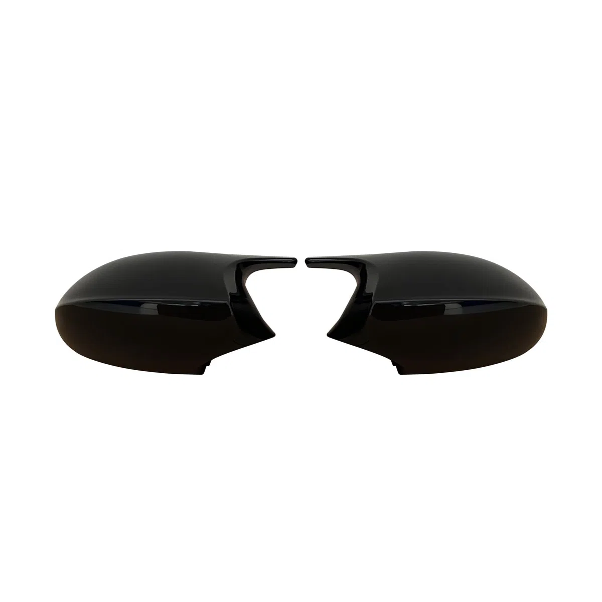 1 par de cubiertas traseras para espejos retrovisores de coche, reemplazo de espejos retrovisores para BMW E81 E82 E87 E88 E90 E91 2005-2008 E92 E93 2006-2009 PRE-LCI Facelift Negro Brillante