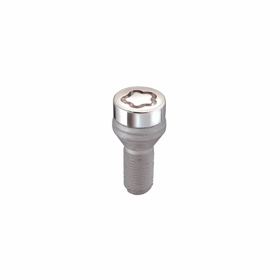 McGard 27181SU Standard - Tornillos antirrobo para ruedas (base cónica, M14 x 1,50, longitud del vástago 30,0 mm, SW17)