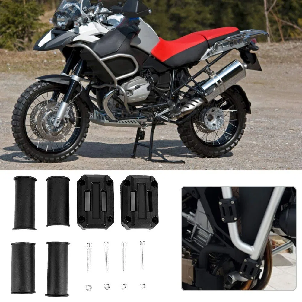 3 pares de protectores de motor para motocicleta de 22 mm/25 mm/28 mm, compatibles con R1200GS, R1150GS, R1100GS, F800GS, F700GS, F650GS y G650GS