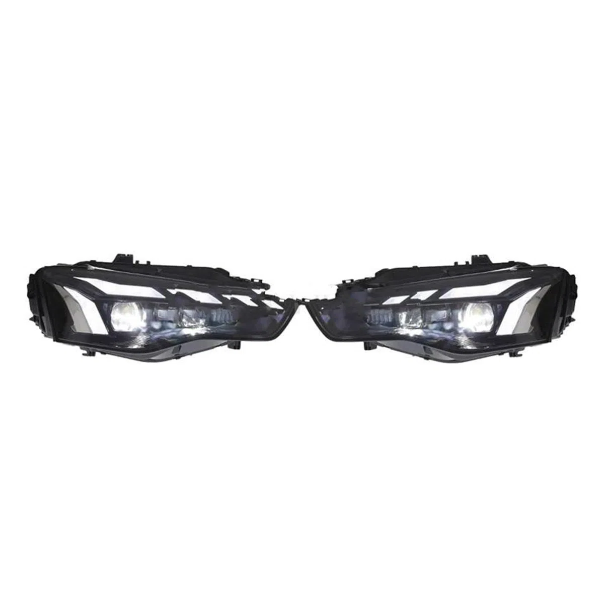 Luces Coche Faro Delantero Para A5 2012-2016 Lente Proyector Conjunto Faros Accesorios Iluminación Para Coche Lámpara Delantera