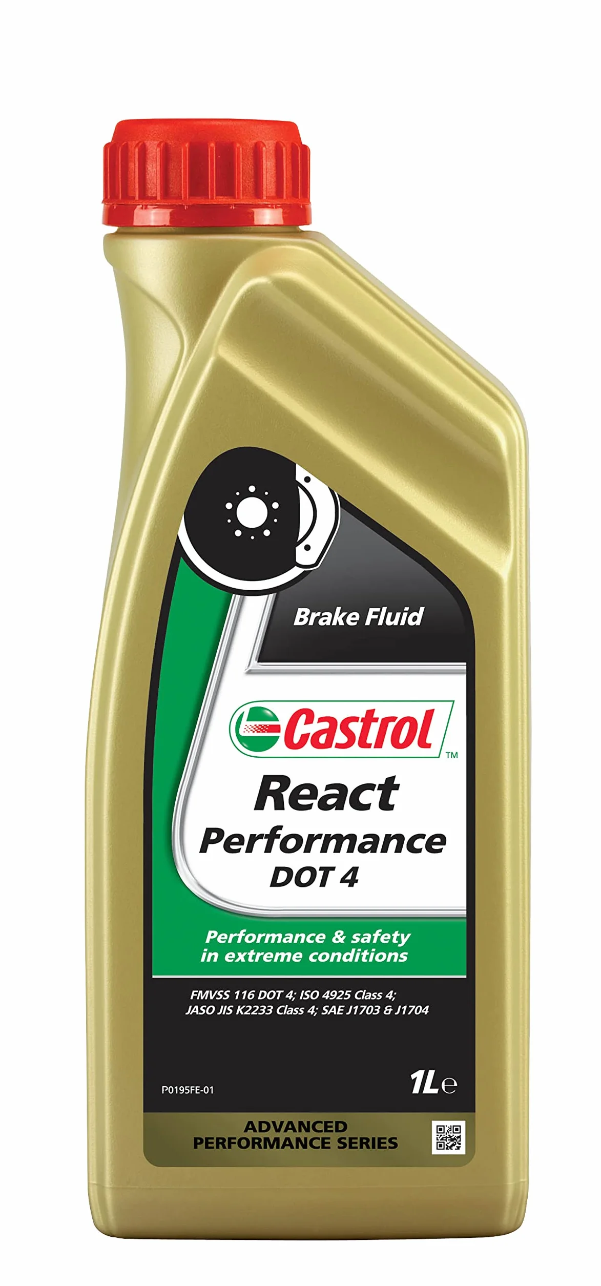 Castrol React Performance dot 4 1L J8