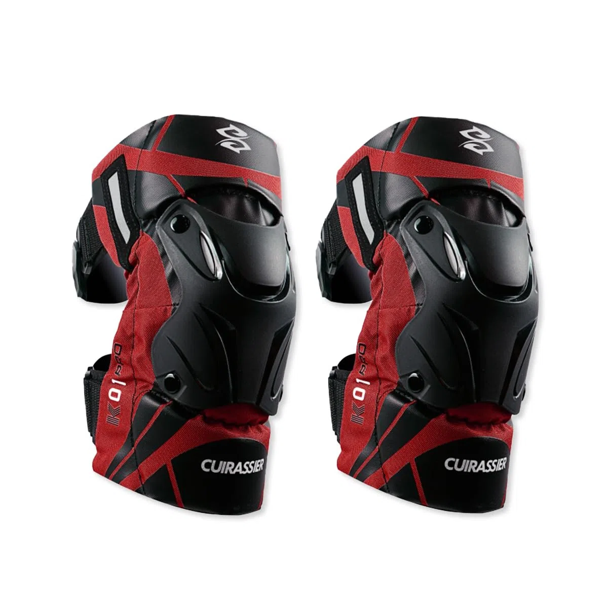 2 Piezas de Rodilleras de Moto,Rodilleras Moto,Rodilleras MTB con Carcasa Resistente y Acolchado Suave,Rodilleras Motocross Ajustables para 40 a 90 KG