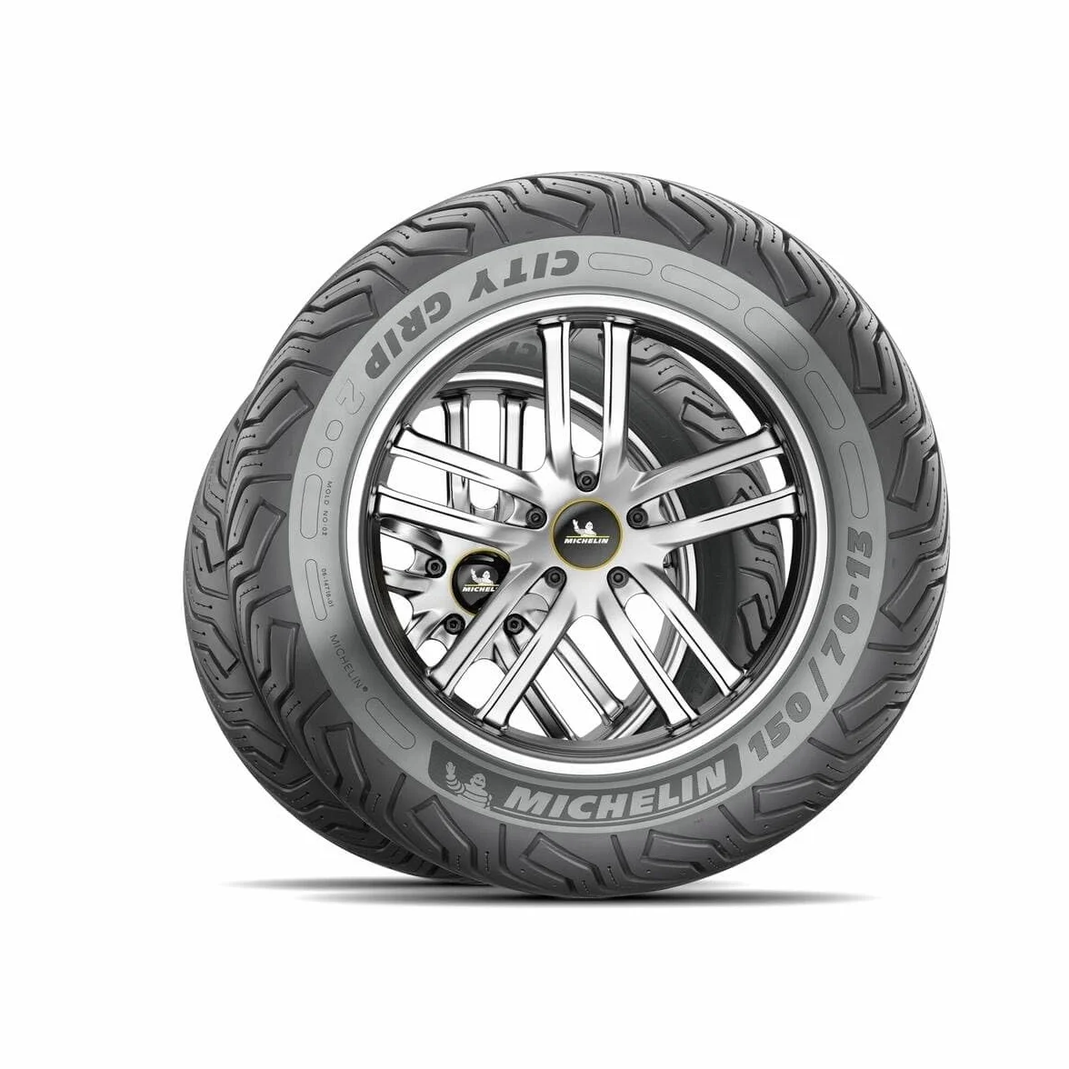 Michelin 74169 Neumático 120/70 -12 58S City Grip 2 Reinf Tl, 1 pieza