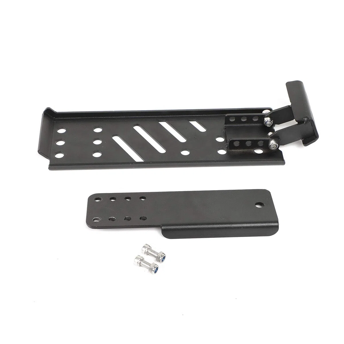 JeCar Reposapiés de pedal muerto de acero para Jeep Wrangler 2018-2021 Jeep Wrangler JL JLU, negro