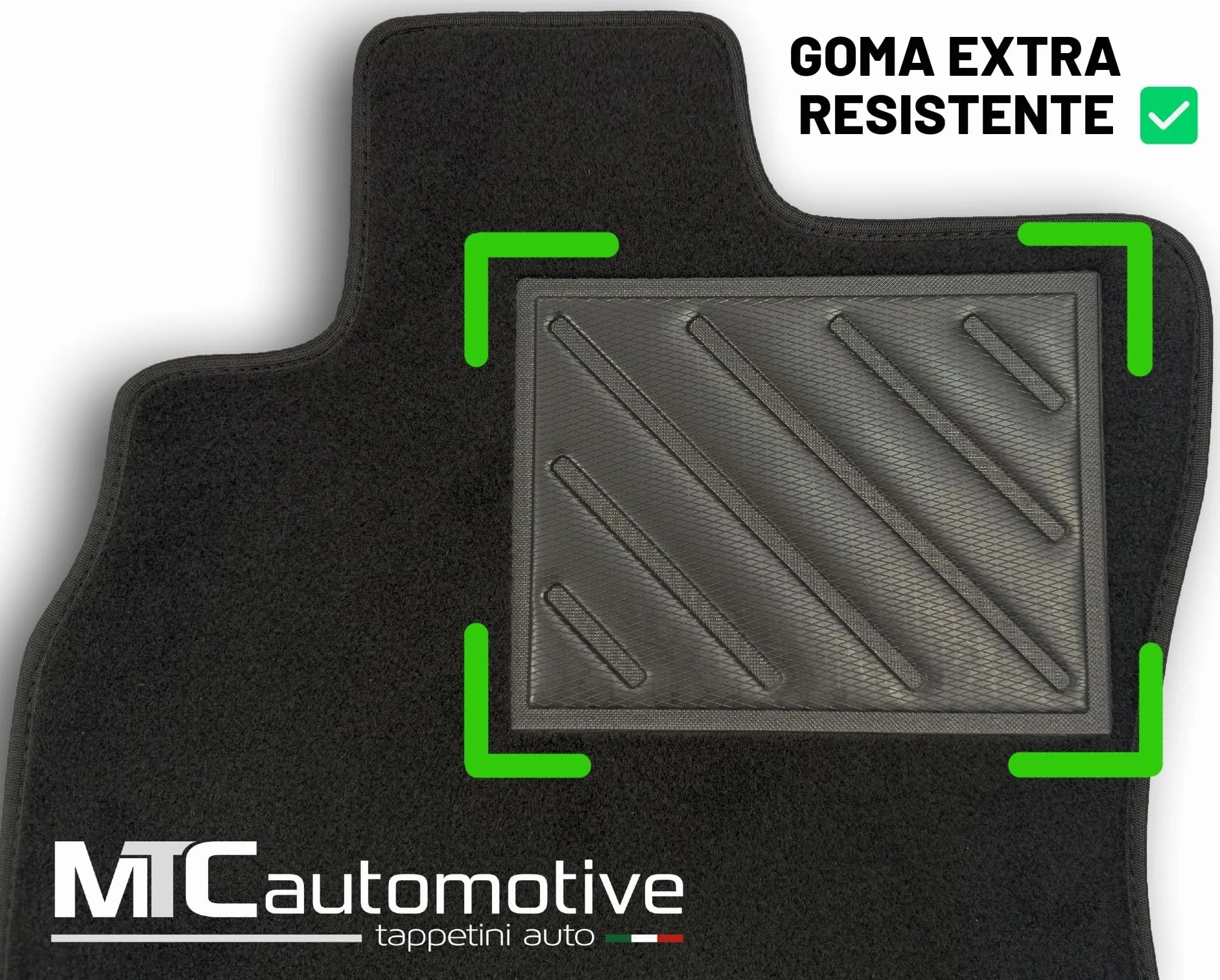 Alfombrillas para Seat Leon II 2005-2012, a Medida, talonera de Goma Reforzada y Botones de fijación
