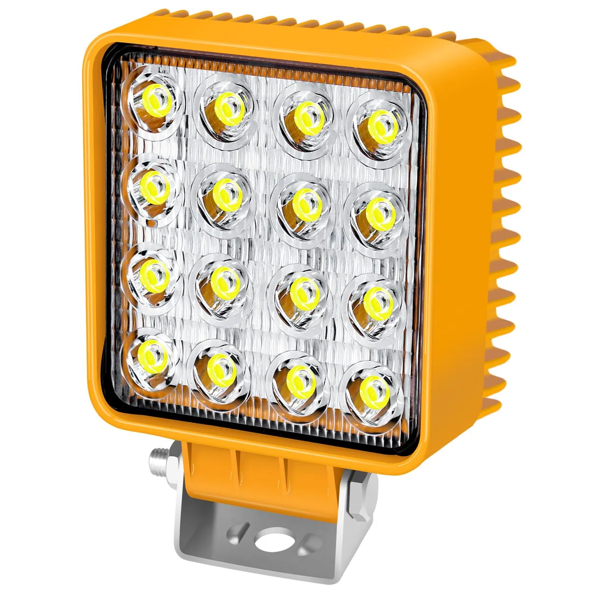 ANTOM Faro de trabajo LED 12-60V 240W 4 pulgadas Faros Led IP68 Impermeable Potentes Potentes Faros Para Camión para Moto ATV SUV Tractor Camión Barco