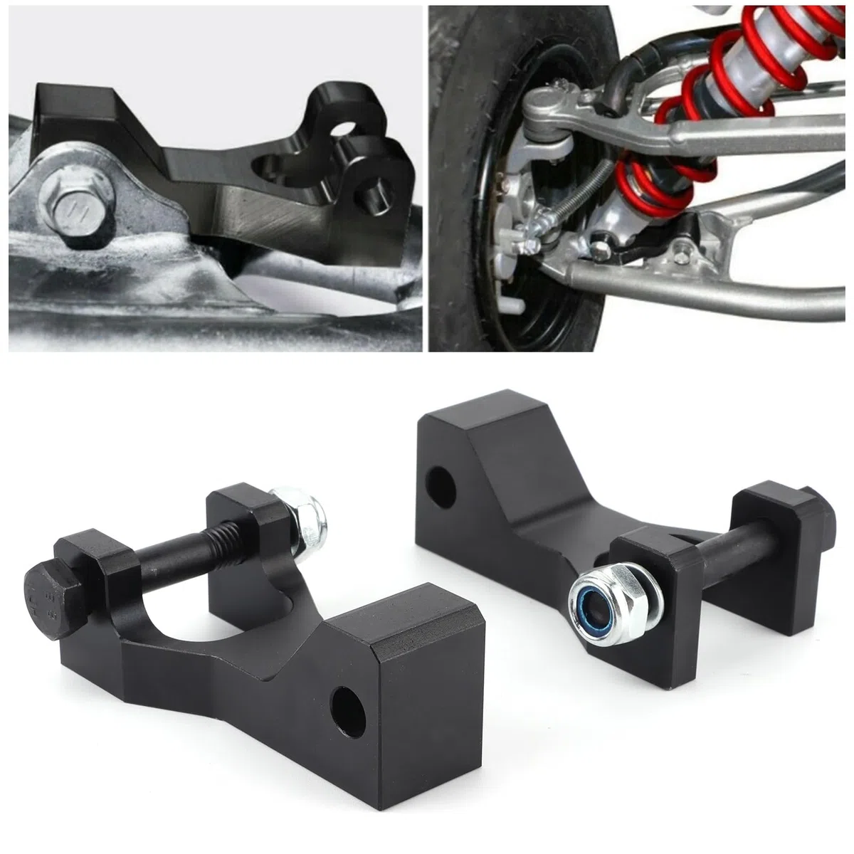 Kit de descenso delantero de motocicleta para 350 660R ATV Kit de soporte de bloque de descenso delantero (BX101822-2)