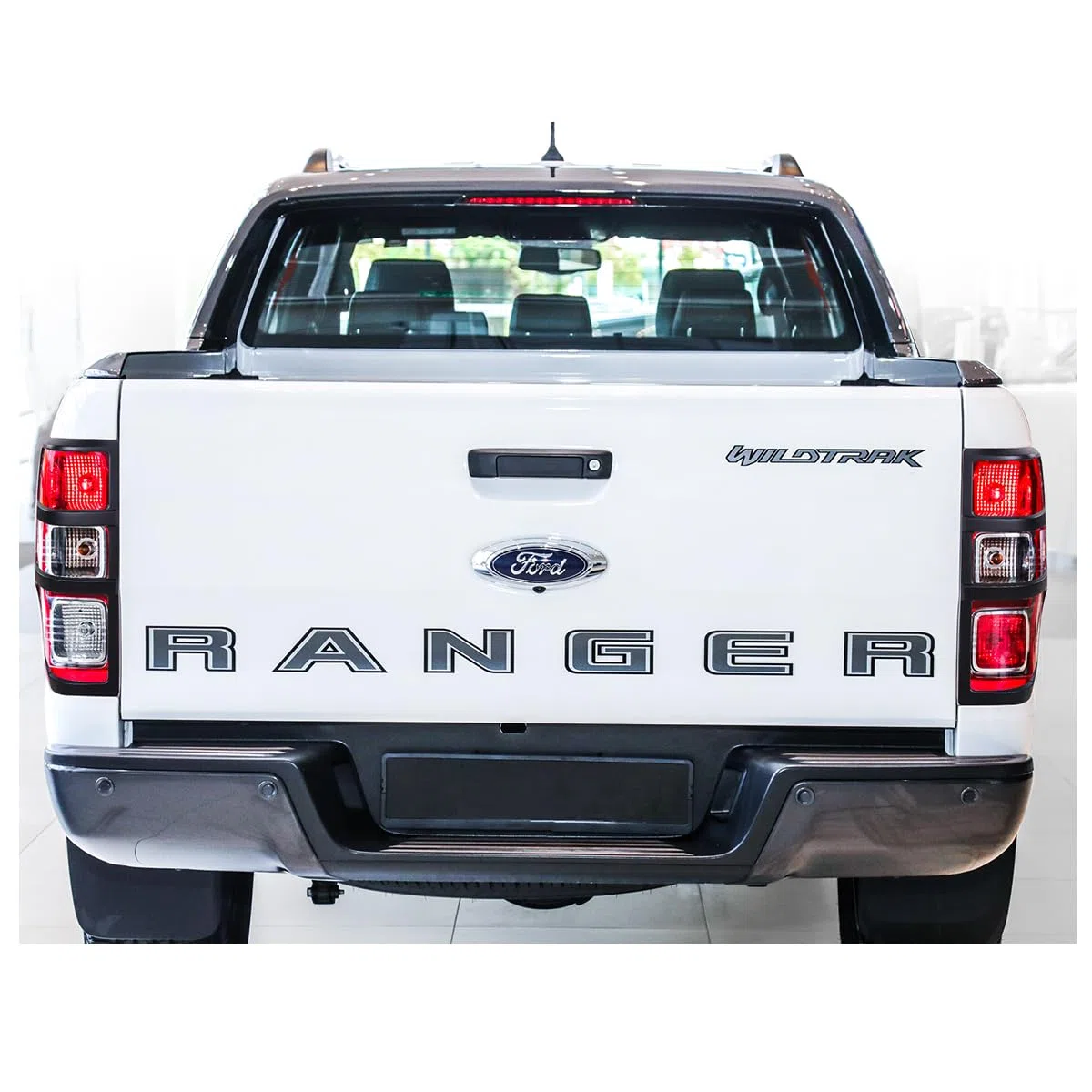 Cubiertas de faros traseros para Ford Ranger 2012-2022, T6 T7 T8 Wildtrak Raptor XL XLT XLS Limited Platinum MK1 MK2 MK3 (2012-2022 Cubierta de luz trasera)