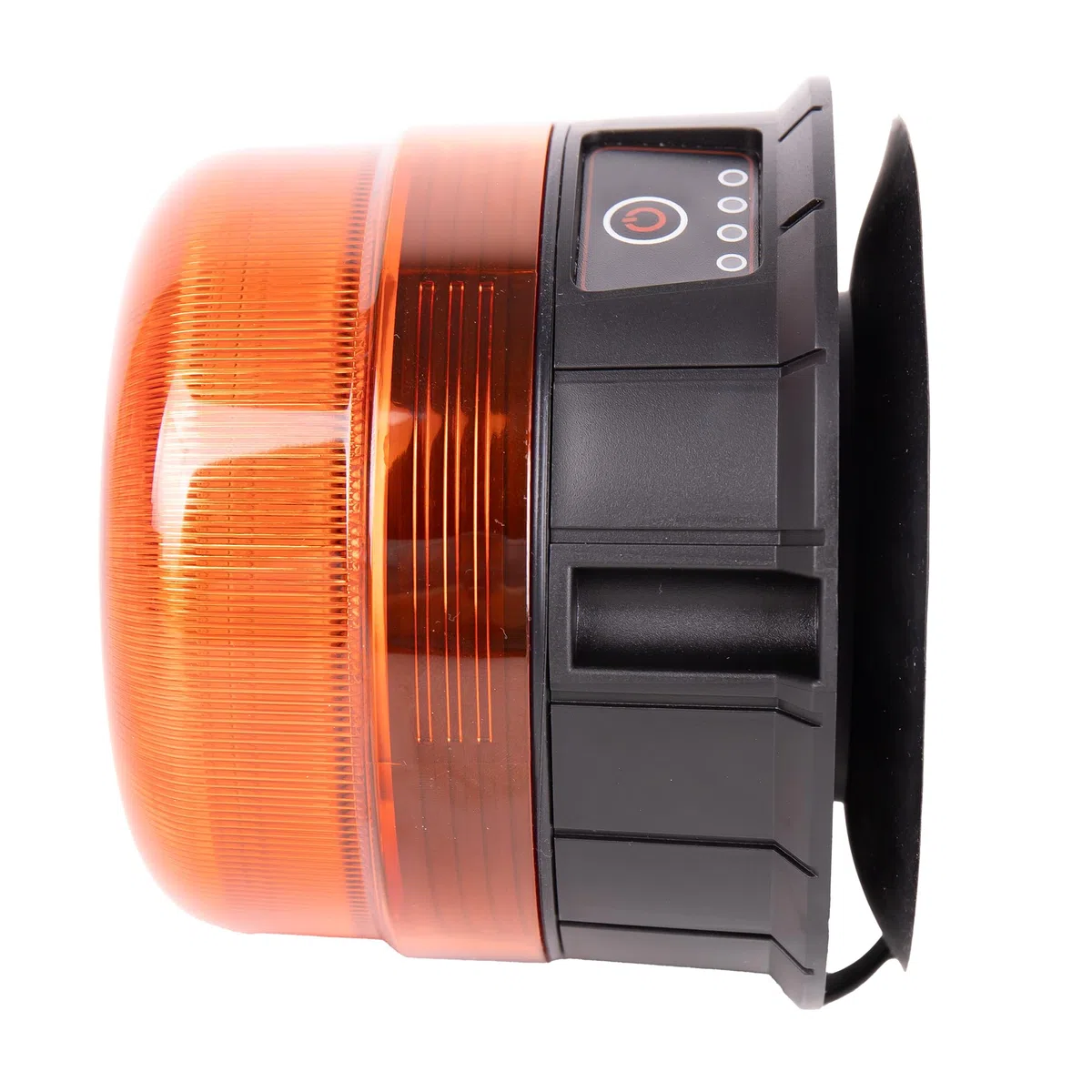 Cofan Luz Giratoria LED Ámbar con 39 SMD | Recargable por USB-C | Imán Fuerte | 7h de Autonomía | IP66 | Para Vehículos Industriales y Agrícolas