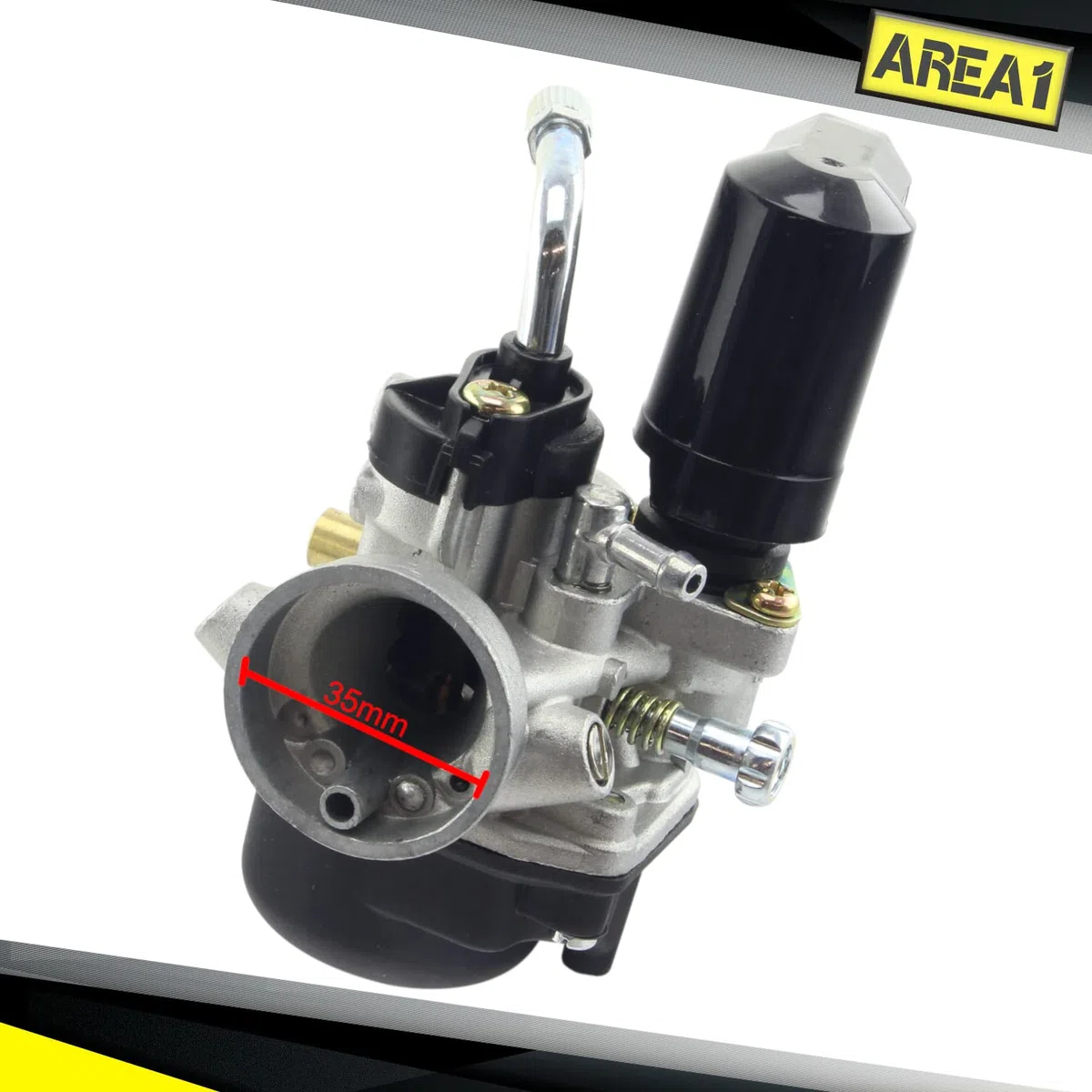 Carburador de repuesto de 17,5 mm compatible con F12 Phantom 50 (compatible con (2 tiempos)