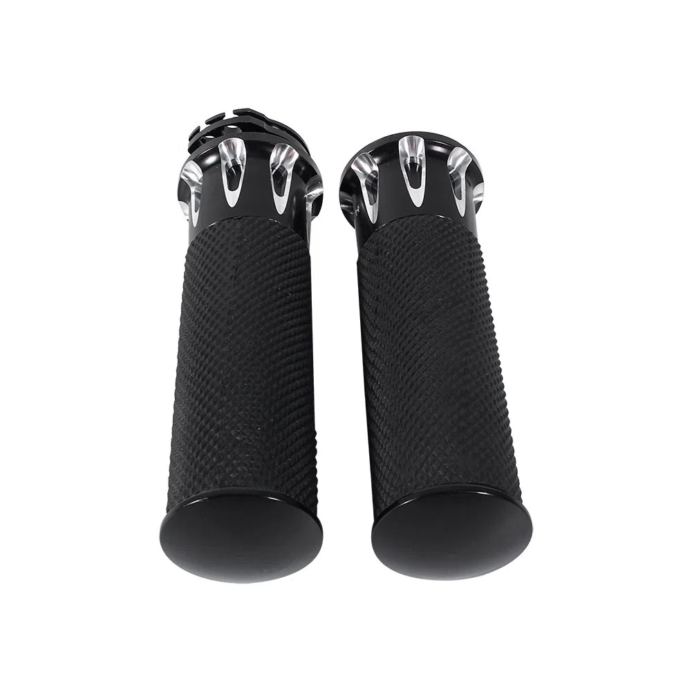Yctze Puños Manillar CNC 1" 25mm para Harley Davidson Sportster XL883 XL1200 48 2004-2015 - Moto Custom