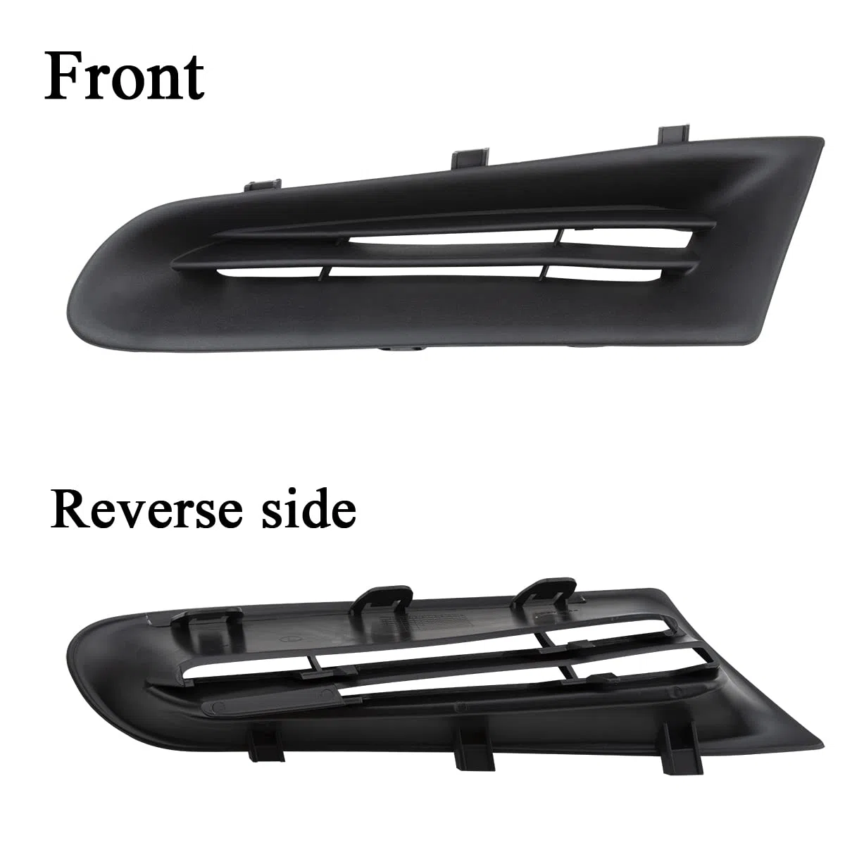 1 par de luces antiniebla del parachoques delantero Grill R-enault Clio Mk3 2005-2009 7701208684