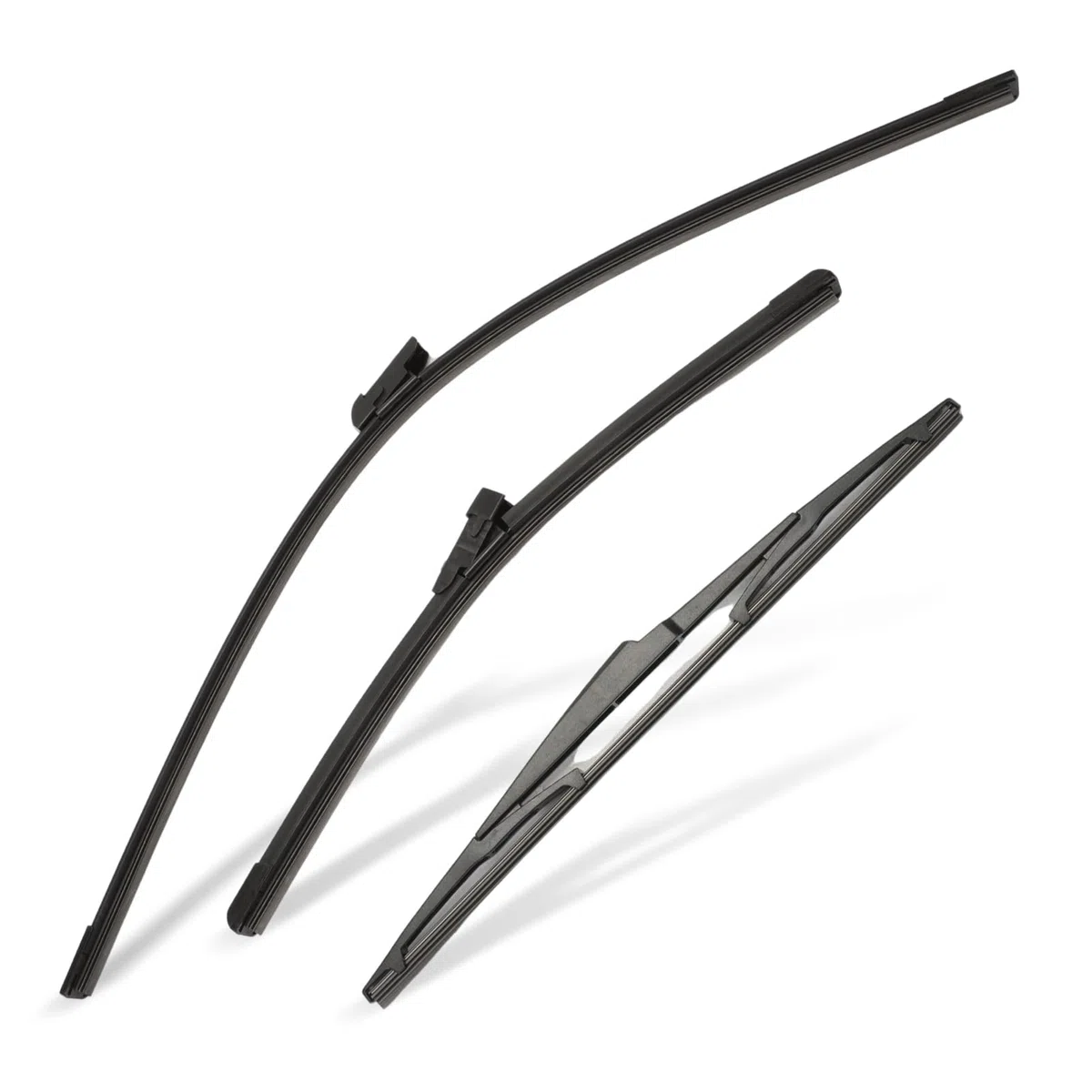 Escobillas Limpiaparabrisas (Juego de 3) para el Lado del Pasajero y del Conductor Compatibles con CHR 2016-2023 Limpiaparabrisas Delanteros y Traseros