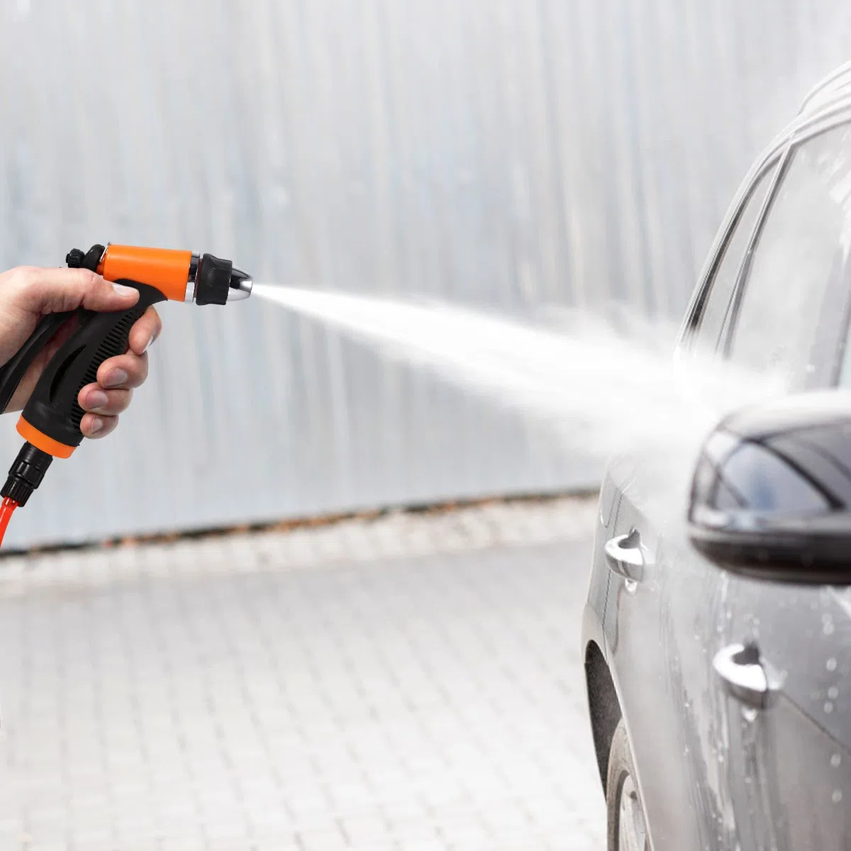 Kit de Lavadora de Coche Portátil, Bomba de Agua Eléctrica de Alta Presión, 12V, Autocebante para Limpieza de Automóviles