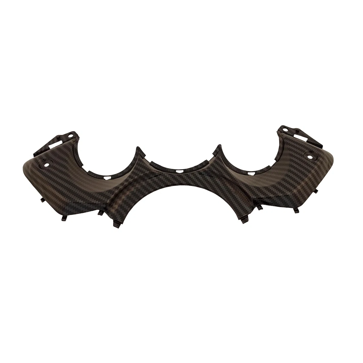 one by Camamoto cod 77380020 carenado marco de plástico cuadro de instrumentos color carbono compatible con yamaha t-max 500 año 2008-2009-2010-2011