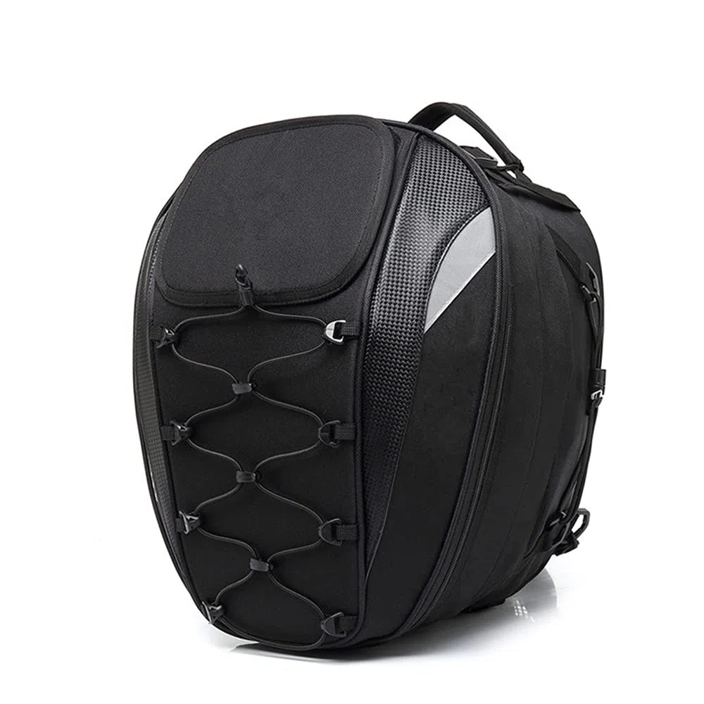 Bolsa Trasera para Motocicleta Alpina de Alta Capacidad Bolsa para Asiento Trasero para Motocicleta Mochila Impermeable para Ciclista Bolsa para Equipaje de Viaje Bolsas para Motocicleta