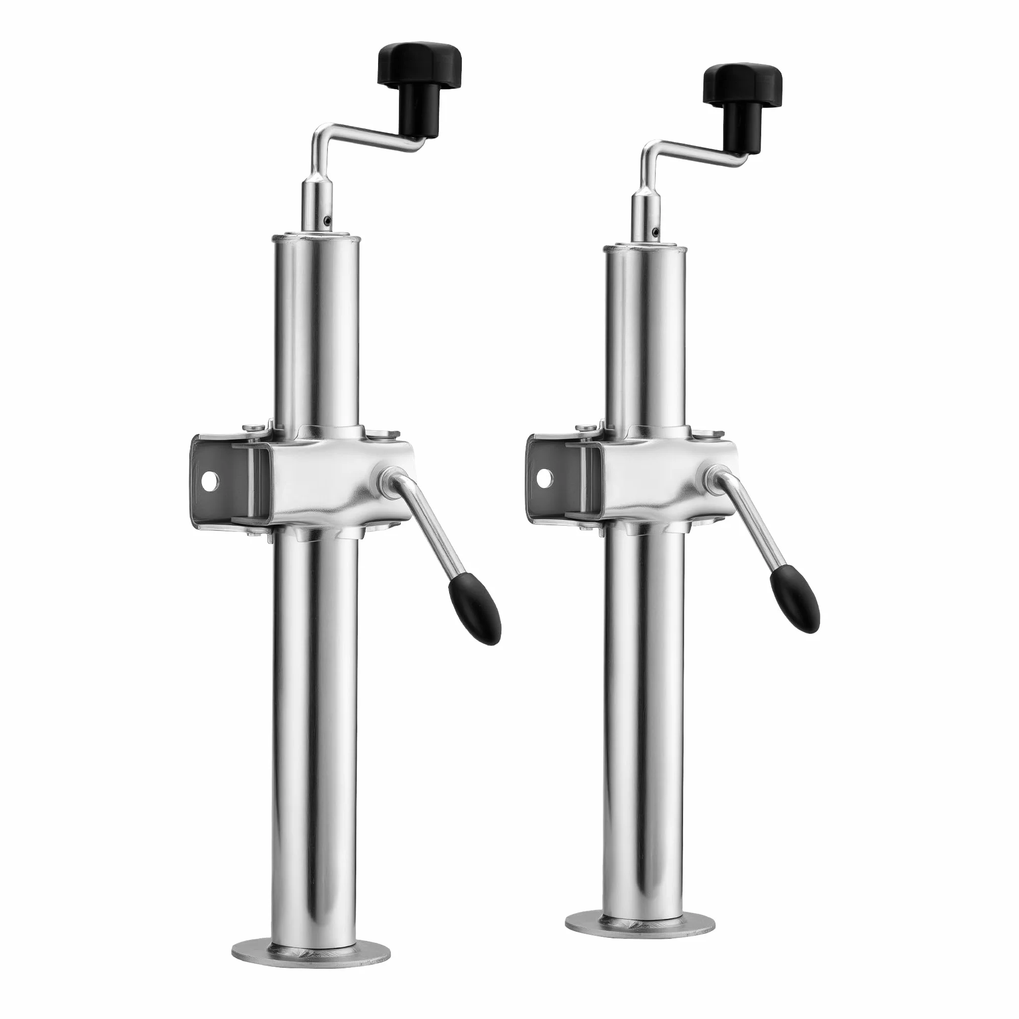 XPOtool 2X Soportes de Remolque Altura Regulable 510-760 mm Aparcamiento con 2 Abrazaderas Ø48mm