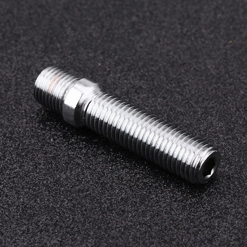 Kit de espárragos de rueda extendida, 20 piezas 50 mm Conversión de espárrago de ruedas extendidas 12x1.5 a 12x1.5 Adaptador de tornillo apto para 1998-2008