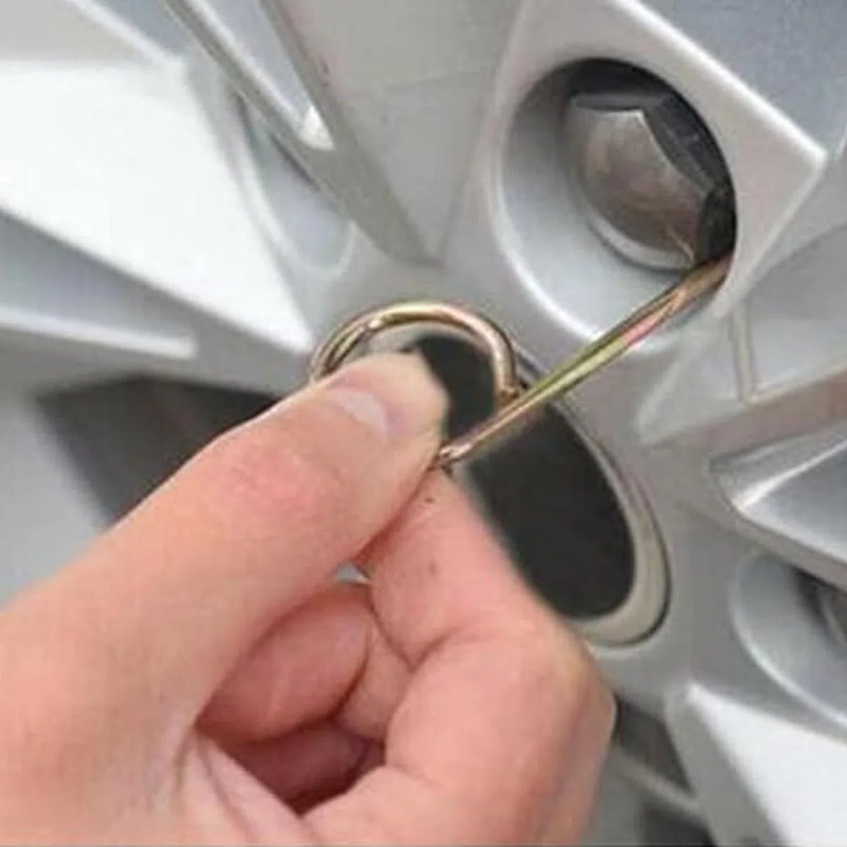 Generico Herramienta de extracción de aletas de bloqueo – Juego de extractores de de ruedas de 3 piezas, extractor de pernos para cargas pesadas | Removedor de tornillos