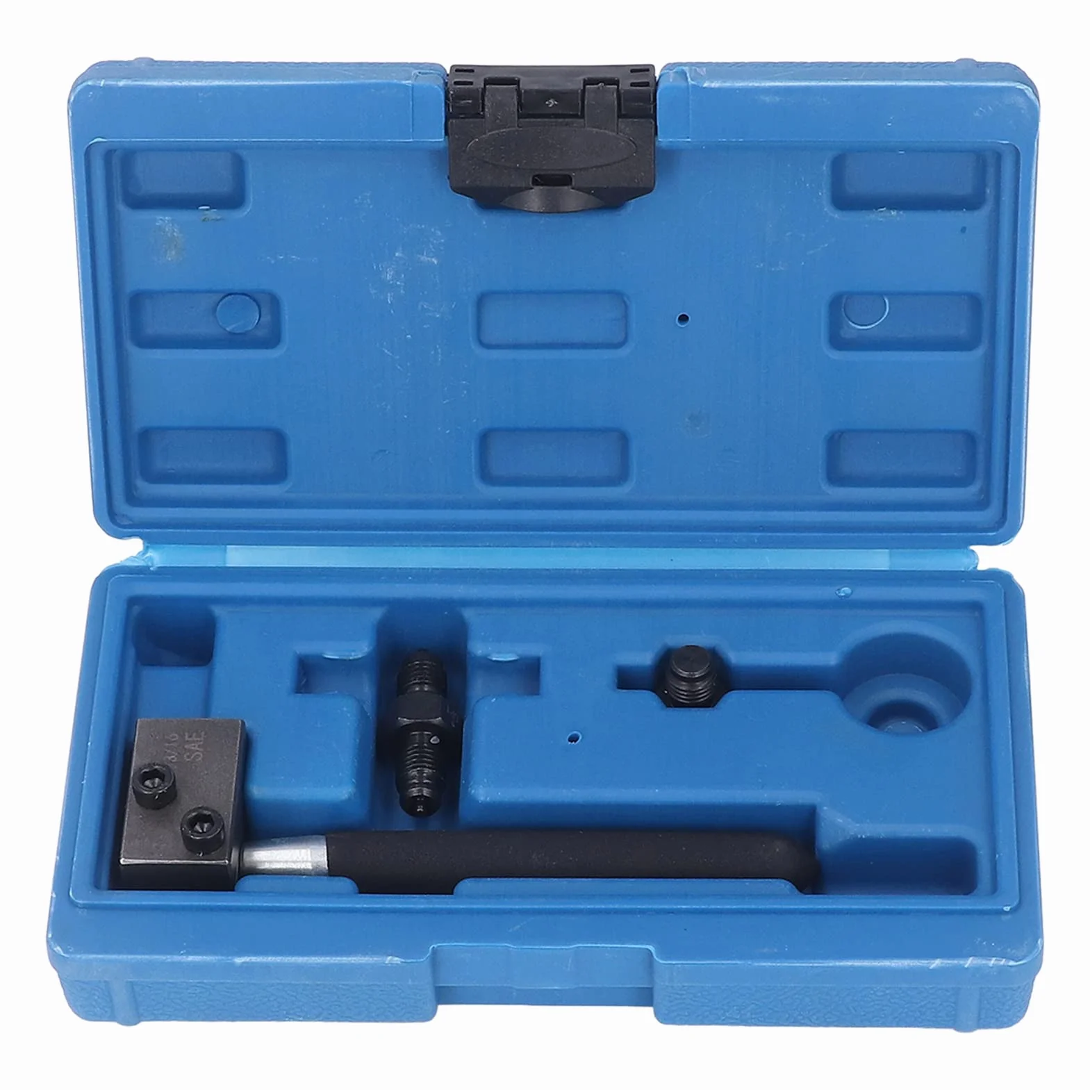 Herramienta de Abocardado de Línea de Freno, Herramienta de Abocardado Doble de Tubo de Línea de Freno de 3/16 Pulgadas 45 Grados SAE Bengalas de Acero Al Carbono para Tubos de Cobre de Níquel de Acer