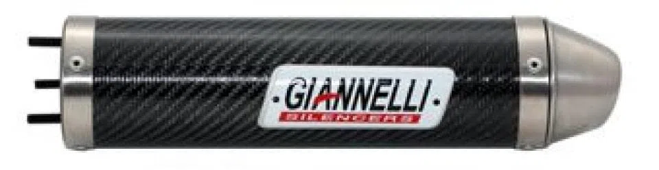 Silenciador de escape GIANNELLI para Moto HM 50 CRM Derapage 2001 a 2002