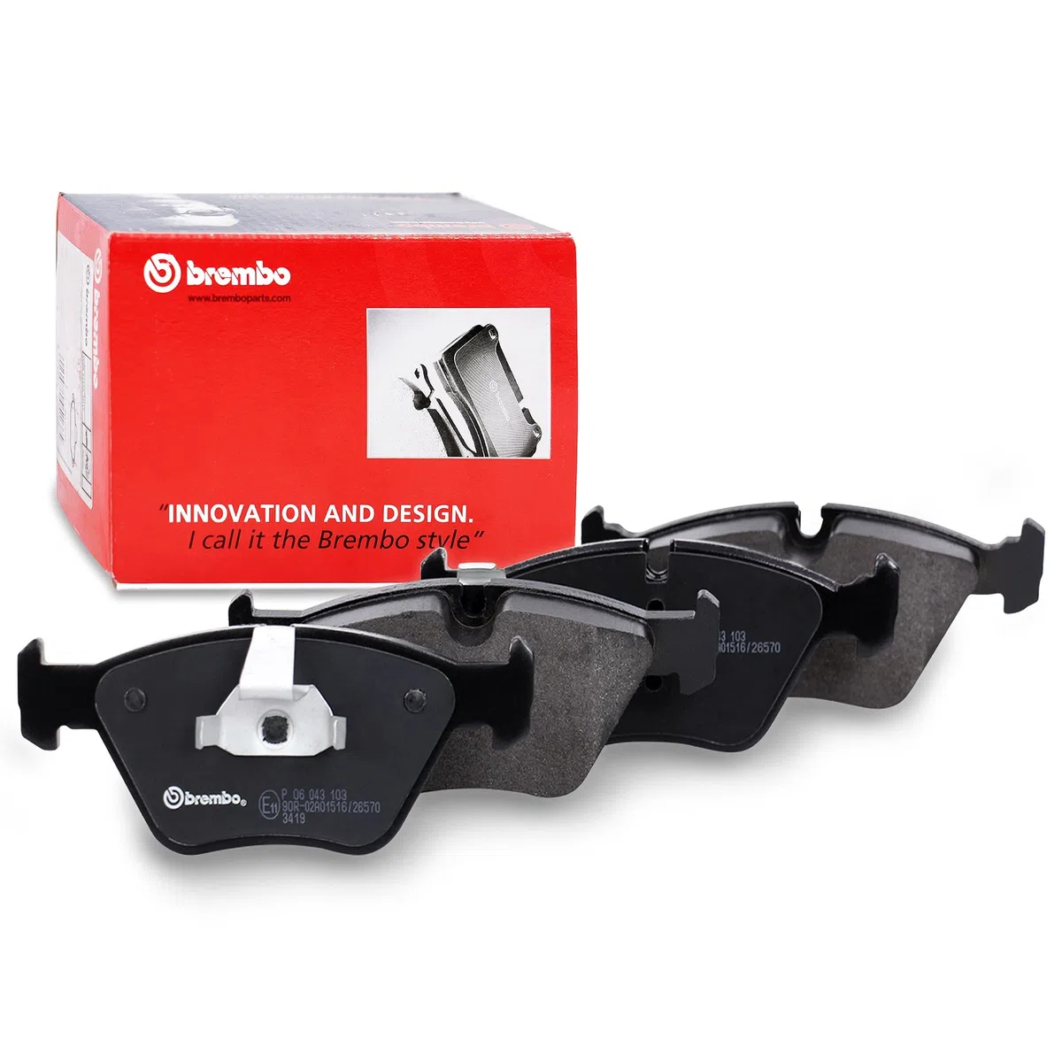 Brembo P 06 043 Pastillas de Frenos