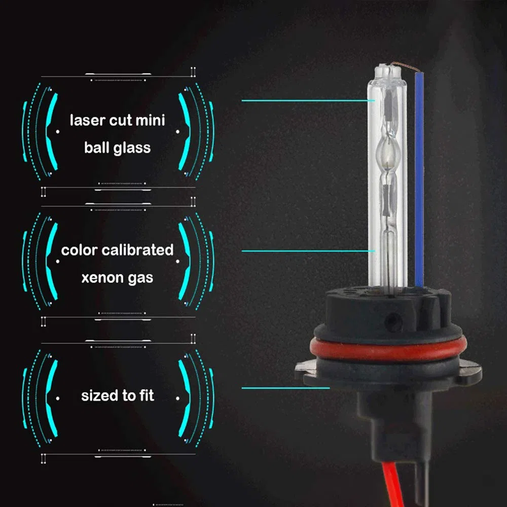 55W Kit de luz HID Xenón 12000K H4 HID Xenon Bombilla Lámpara Kit de Conversión Lastre 12V