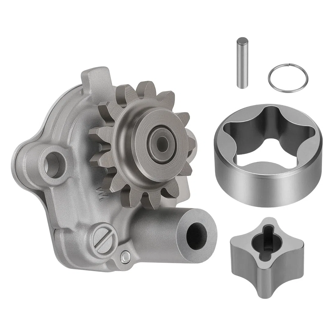 Conjunto de bomba de aceite apto para Yama-ha YZ450F WR450F 2006-2015 2S2-13300-10-00 2S2-13300-00-00