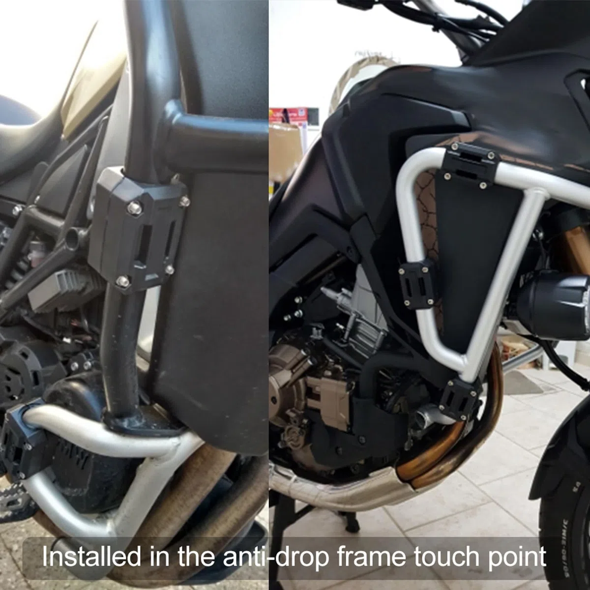 3 pares de protectores de motor para motocicleta de 22 mm/25 mm/28 mm, compatibles con R1200GS, R1150GS, R1100GS, F800GS, F700GS, F650GS y G650GS