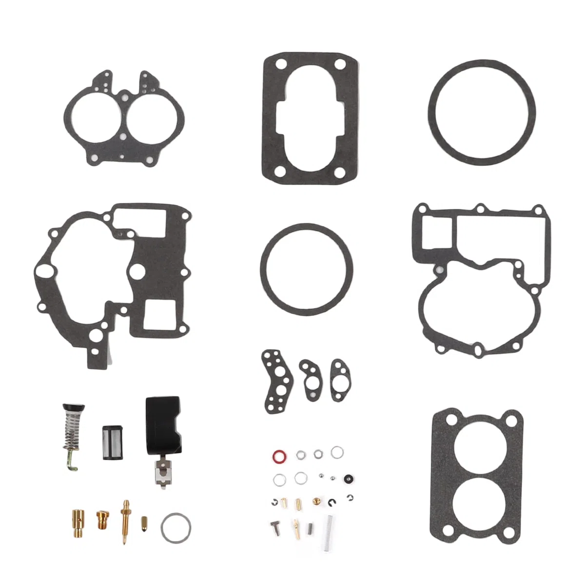 Kits de Reparación de Reconstrucción de Carburador Kit de Reconstrucción de Carburador de Reparación de Carburador Reemplazo para Mercruiser Marine 3.0L 4.3L 5.0L